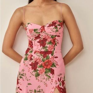Reformation Juliette high slit sundress